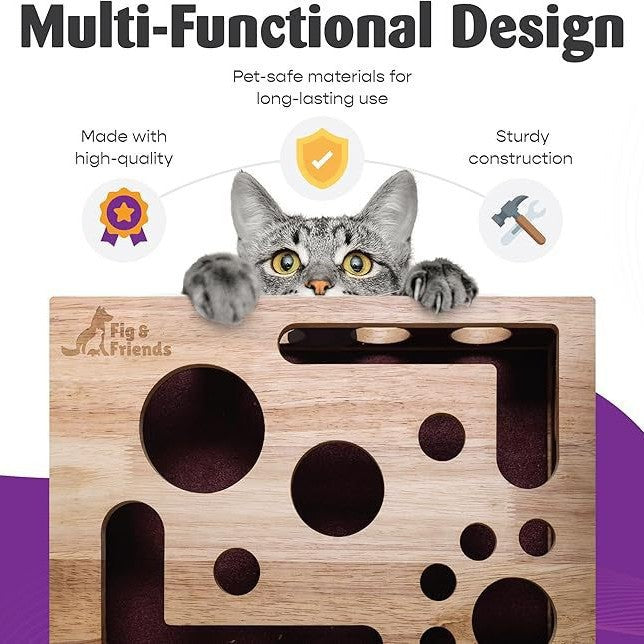 Scratch & Play Cat Box