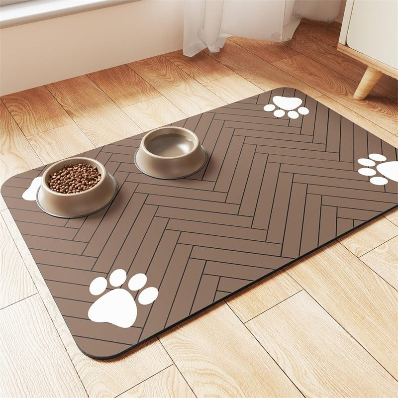 Splash-Proof Pet Feeding Mat – Quick Dry