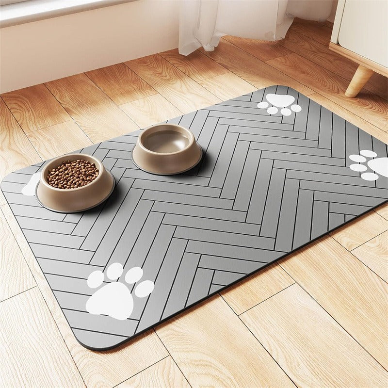 Splash-Proof Pet Feeding Mat – Quick Dry