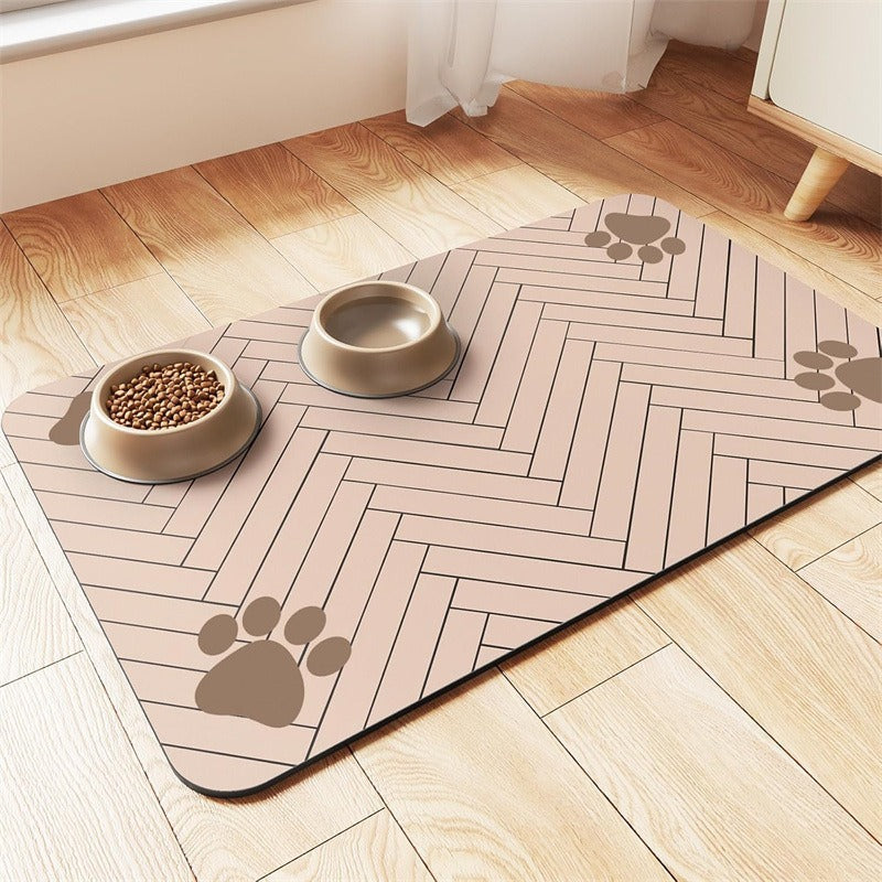 Splash-Proof Pet Feeding Mat – Quick Dry