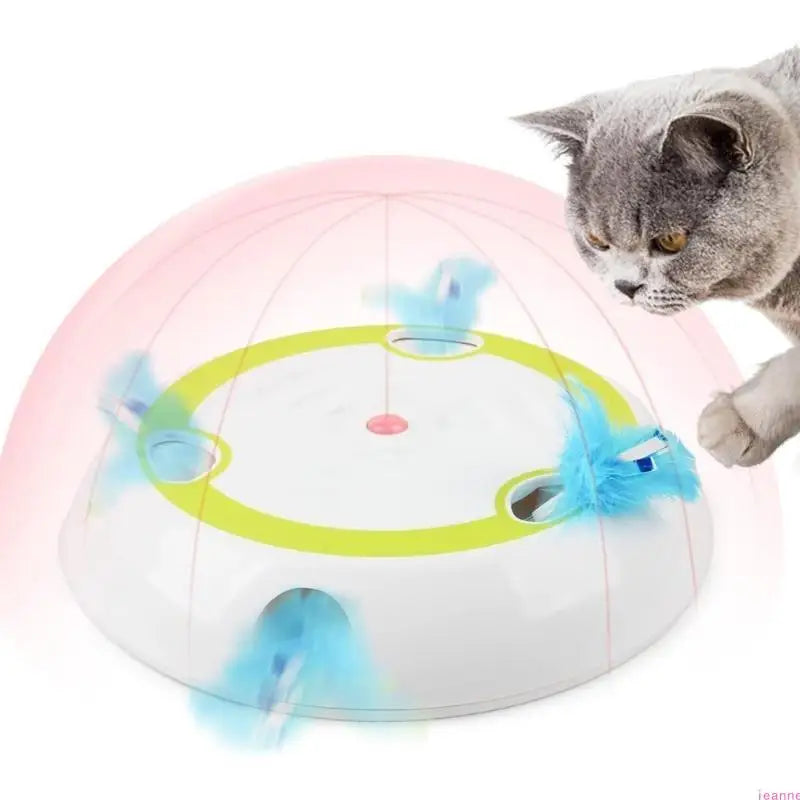 Automatic Interactive Cat Teaser Wand