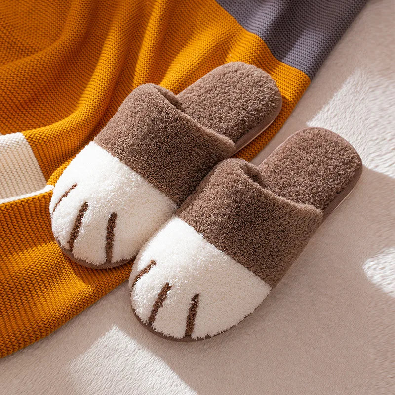 Cozy Cat Paw Slippers – Ultra Soft & Warm