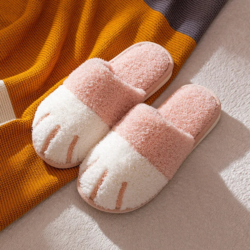Cozy Cat Paw Slippers – Ultra Soft & Warm