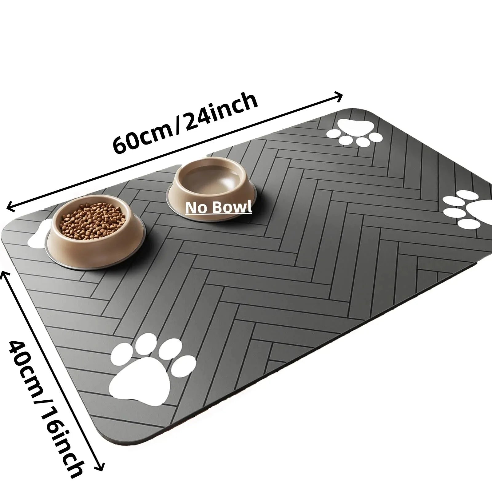 Splash-Proof Pet Feeding Mat – Quick Dry
