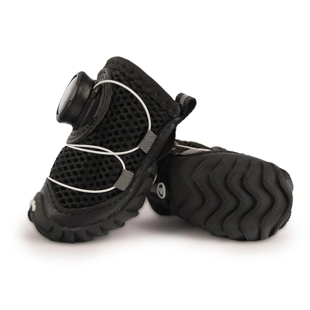 Cozy Button Pet Shoes – Paw Protection