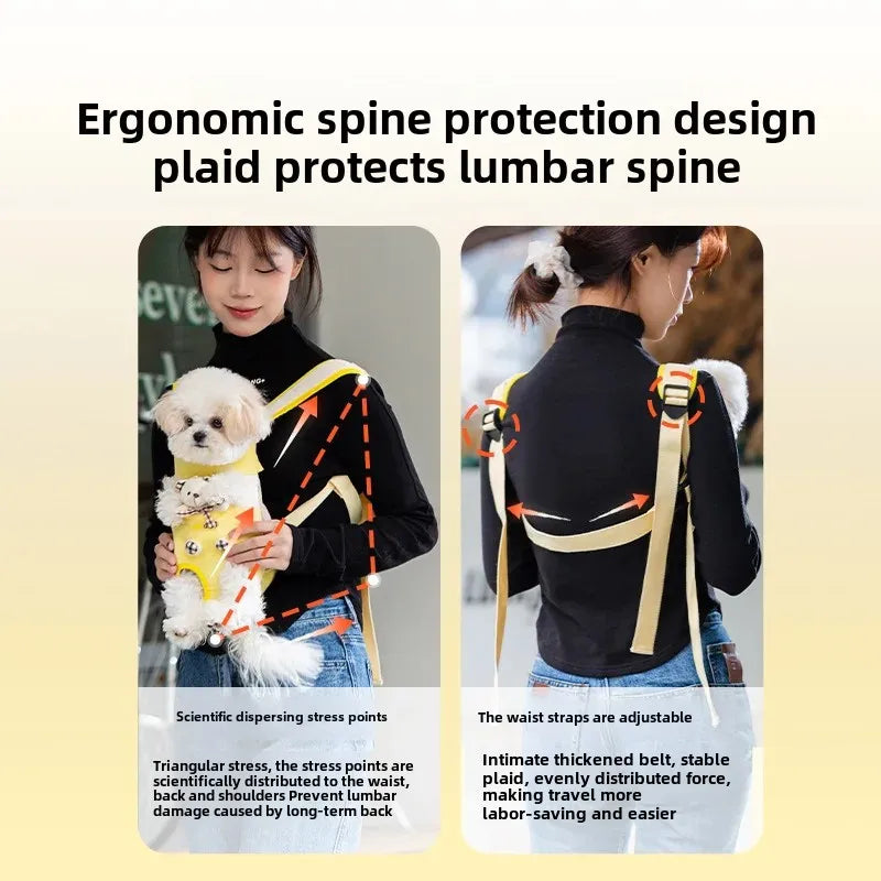 Hands-Free Pet Chest Carrier