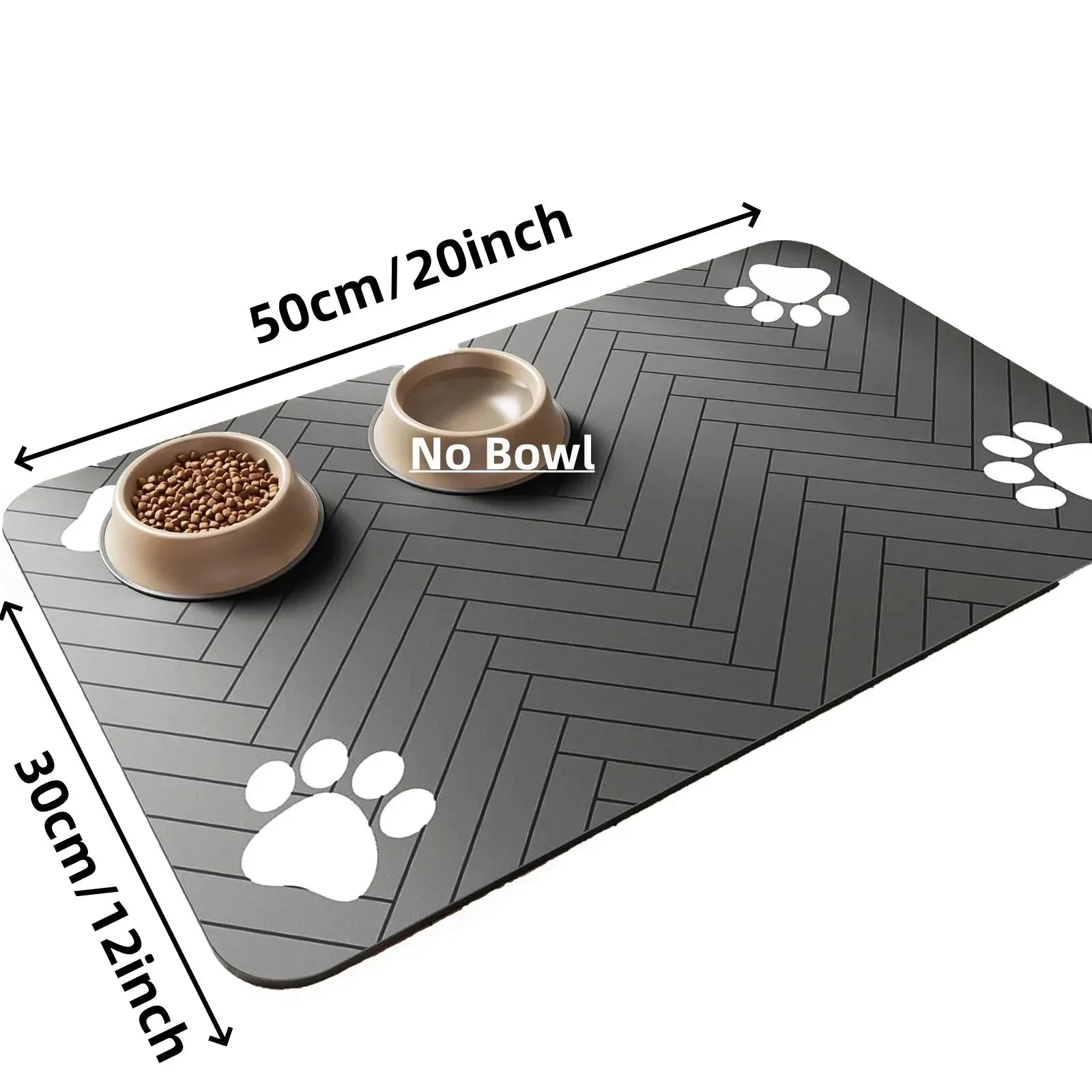 Splash-Proof Pet Feeding Mat – Quick Dry
