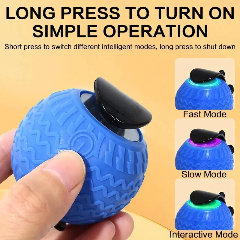Interactive Wave-Chasing Smart Pet Ball