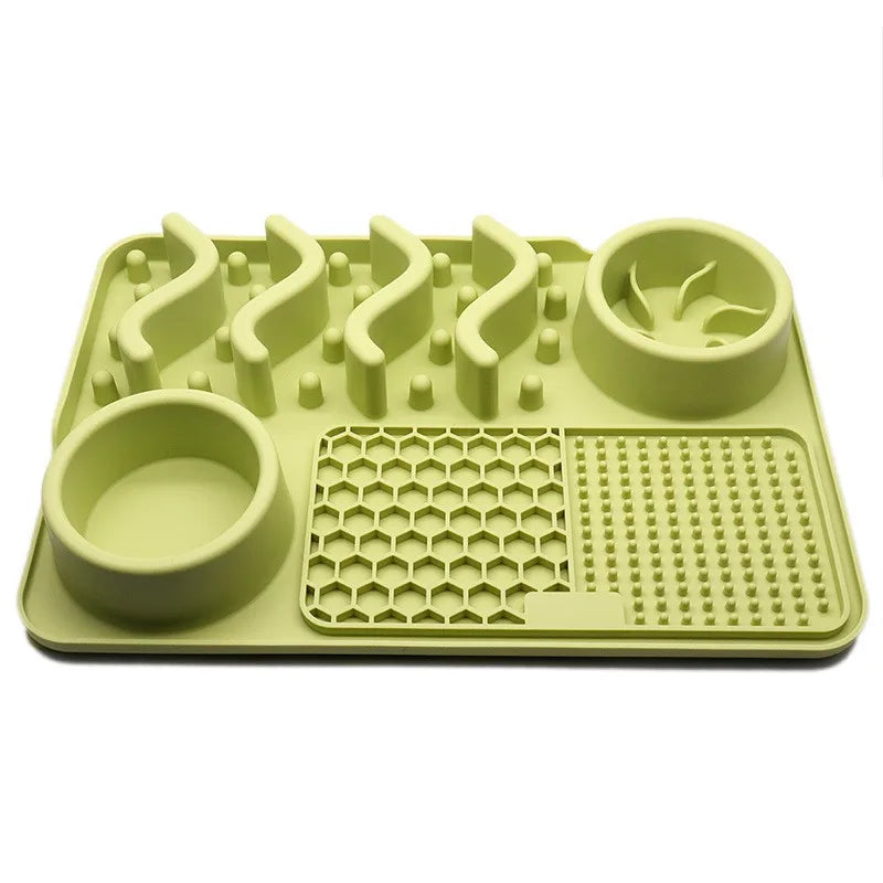 Slow Feeder Lick Mat for Dogs – Stress Relief