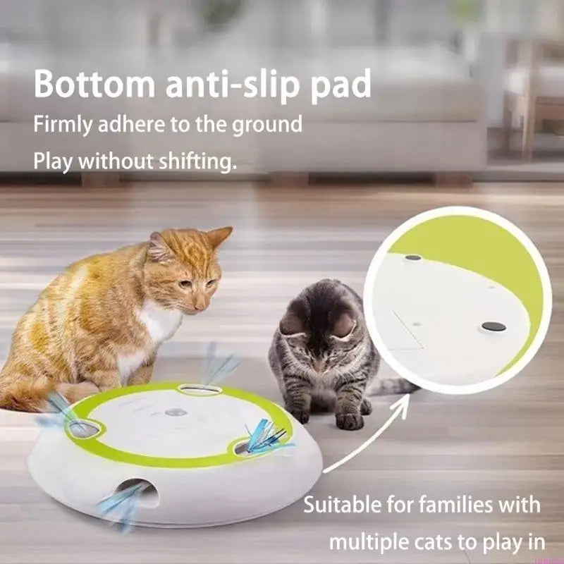 Automatic Interactive Cat Teaser Wand