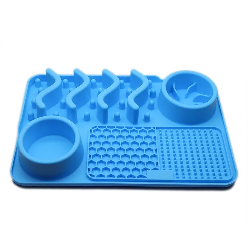 Slow Feeder Lick Mat for Dogs – Stress Relief