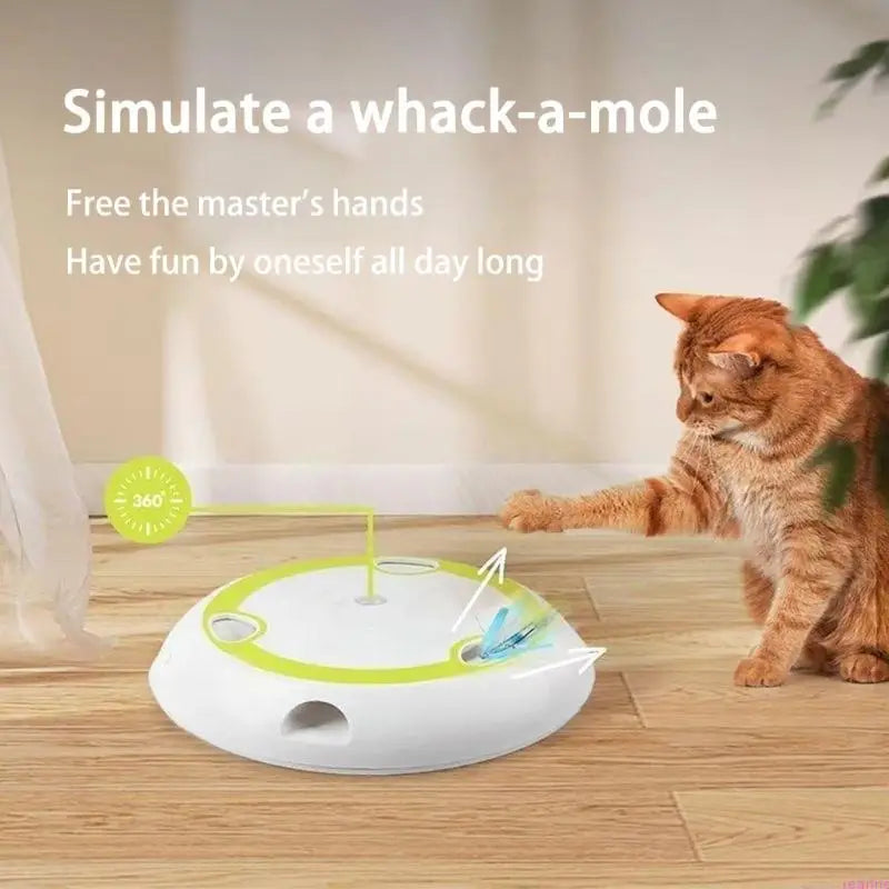 Automatic Interactive Cat Teaser Wand