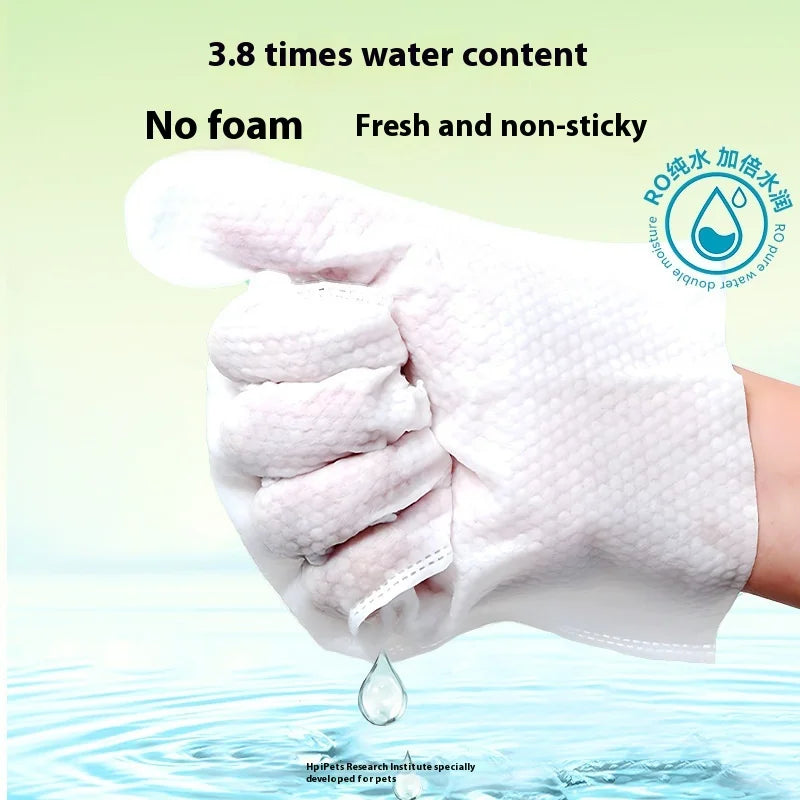 2-in-1 Grooming & Massage Pet Gloves